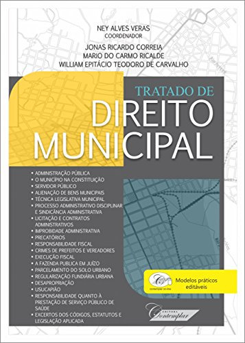 Libro Tratado De Direito Municipal De Jonas Ricardo Correia