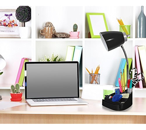 Limelights Ld1056blk Organizador De Cuello De Cisne Lámpara