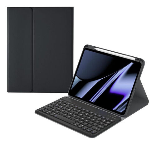 Anmengxinling Funda Con Teclado Para iPad Air 5 iPad Air 4 C