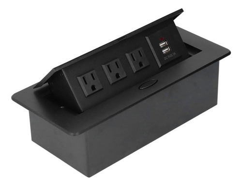 Toma De Corriente Integrada De Escritorio Con Puerto Usb Dua