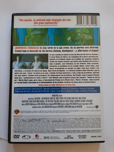 Marcianos Al Ataque! / Dvd