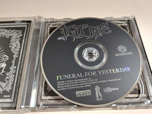 Kittie - Funeral For Yesterday - Cd + Dvd , Made In Usa 2006 Edición Limitada