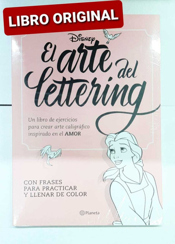 El Arte Del Lettering Disney, (libro Nuevo Y Original)