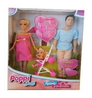 barbie con su familia