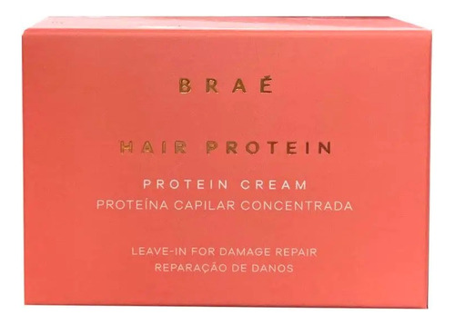 Braé Hair Protein Leave In De Proteína Concentrada Máscara