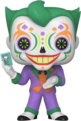 ¡funkopop Heroes: Dia De Los Dc  Joker Glow In The Dar...