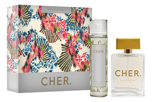 Set Perfume Mujer Cher Dieciséis 100 Ml Edp + Body Splash