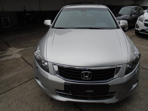 Imagem 2 de 15 de Honda Accord Ano2008 V6 Top Aut 70.000km Cor Prata Raridade