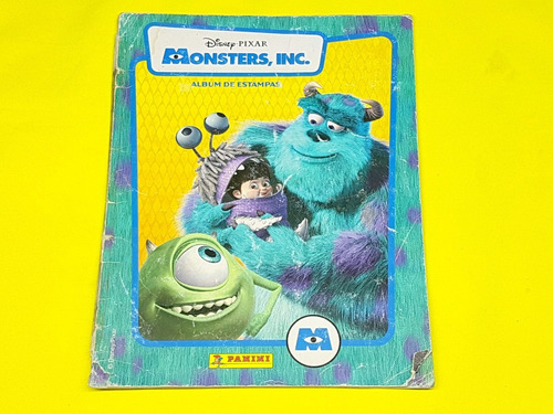 Album De Estampas Monsters Inc Panini 2001 Faltan 3 