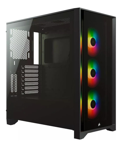 Bc.ec Case Corsair Icue 4000x Rgb Vidrio Templado