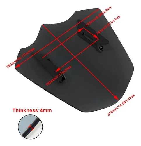 Parabrisas Para Trirumph Rocket 3 3r Gt 20-22