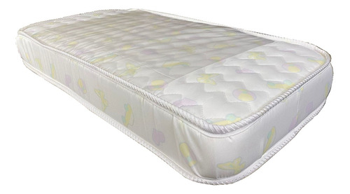 Colchon Para Cuna 135x75x12 Arco Iris Infantil Con Babyfloat