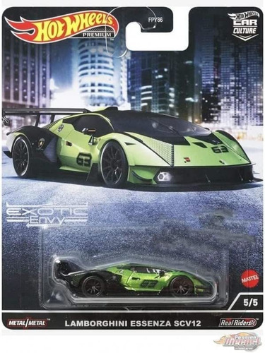 Hot Wheels Premium Lamborghini Essenza Scv12