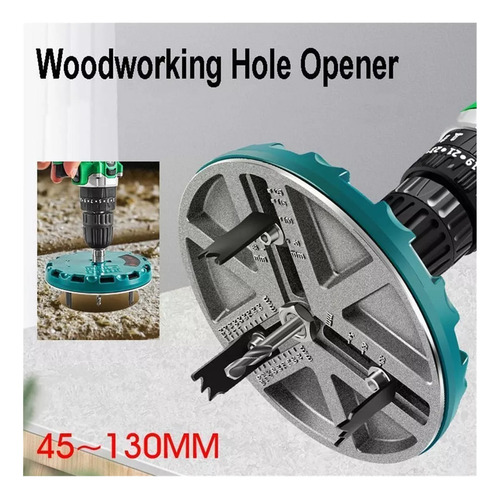 Copa De Sierra Ajustable Para Madera De Yeso, 45-130 Mm