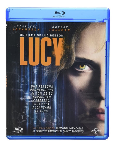 Lucy Blu Ray Luc Besson Película Nuevo