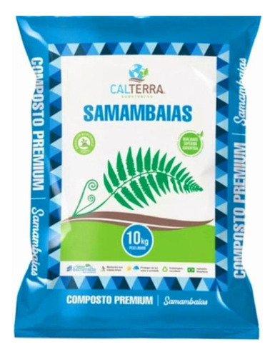 Substrato Composto Premium Adubado Samambaia 10kg Calterra