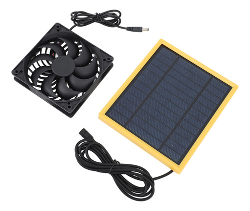 Kit De Panel De Ventilador Solar De Invernadero De 20 W A Pr