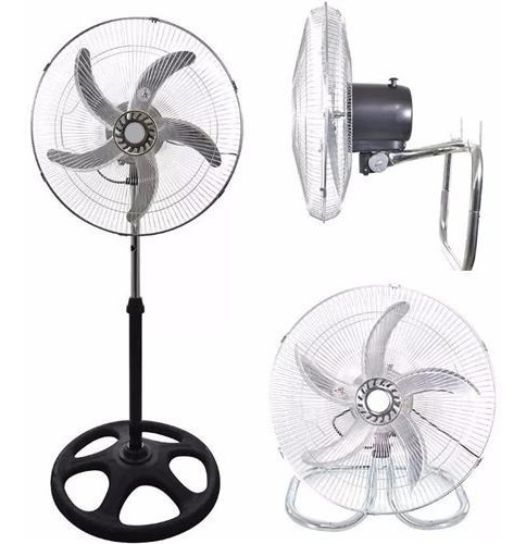 Imagen 1 de 3 de Ventilador Embassy 3 En 1 Pie Pared Piso Turbo 18´´