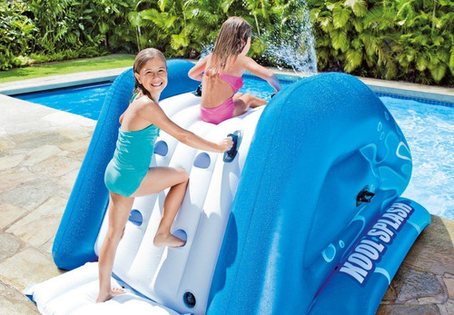 Tobogan Resbaladilla Inflable Alberca Juego Eventos Jardin