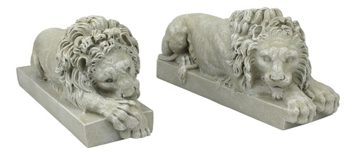 Design Toscano Ng99035 Canova Lions From The Vatican