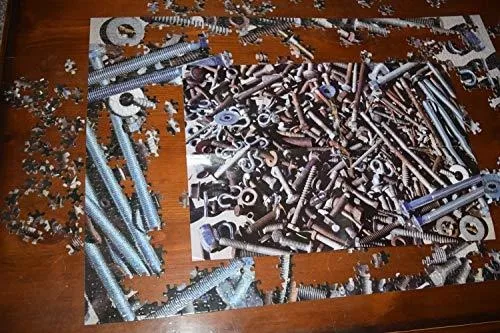 Rompecabezas Piezas Para Adultos - Tuercas Y Tornillos - Dif