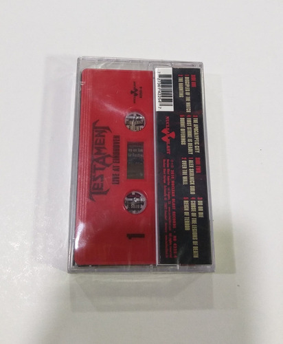 Testament - Live At Eindhoven Cassette