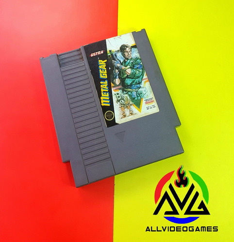 Metal Gear Nintendo Nes | 100% Garantizado