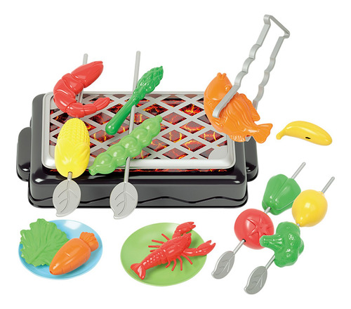Miniatura Simulación Comida Barbacoa Modelo Cocina Cocina