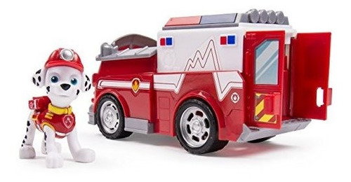 Imagen 8 de 10 de La Ambulancia Emt De Paw Patrol Marshall, Vehículo Y Figura.