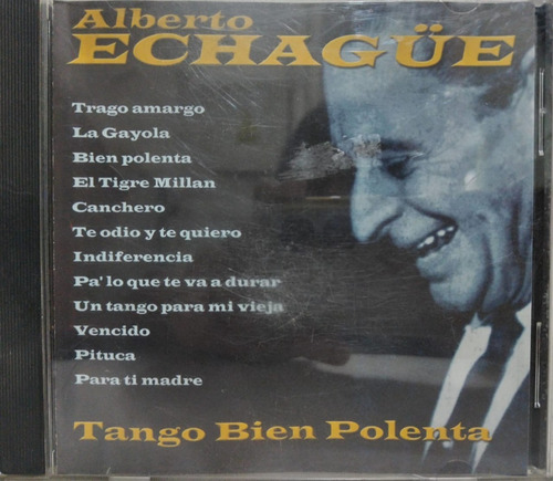 Alberto Echague  Tango Bien Polenta Cd Argentina