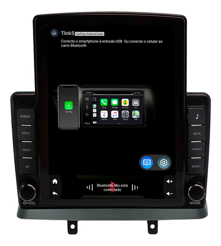 Multimídia Tesla Soaudio S8 Line Doblô 02/21 Octacore 4+64gb