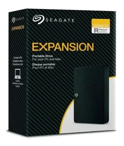 Hd Externo Portátil Seagate Expansion 4tb Usb 3.0 Preto