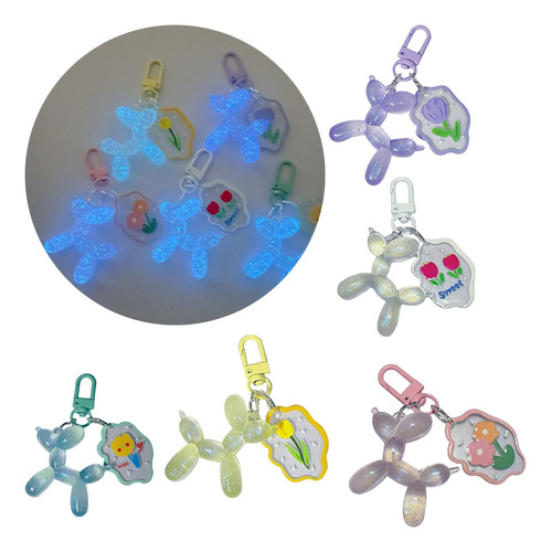 Chaveiro De Balão (y) Para Cães Para Mulheres, Chave Luminos