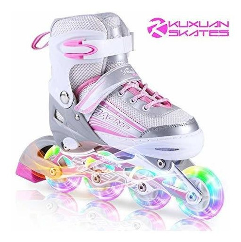 Los Patines En Línea Kuxuan Saya Ajustables Para Niños,