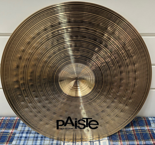 Paiste Signature Full Ride 22 (zildjian/sabian/meinl) Dourado-escuro (Usado)