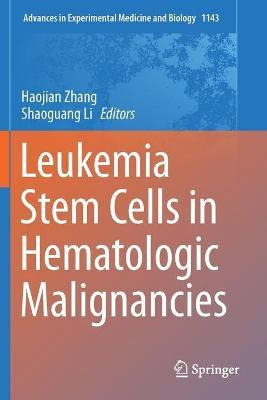 Libro Leukemia Stem Cells In Hematologic Malignancies - H...