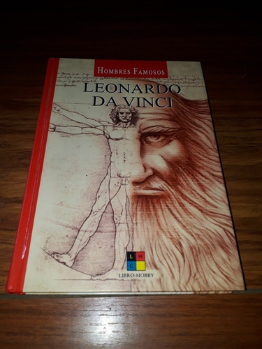 Libro  Hombres Famosos  Leonardo  De Vinci 2003 