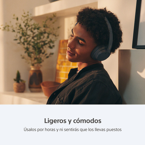 Audífonos Sony Inalámbricos Wh-ch720n, Color Negro - Excelente (Reacondicionado)