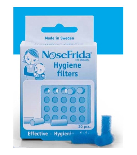 Filtros Para Aspirador Nasal Nosefrida 20 Unidades Original