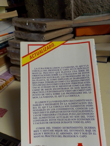 El Ajo, El Limón, La Naranja Y La Cebolla - Dr. N. Capo (Usado)