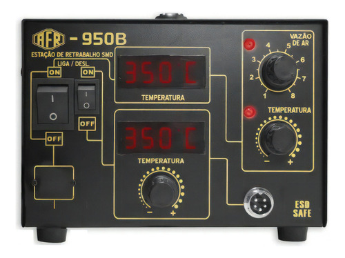 Estação De Retrabalho Ar Quente Conjugada 2 Em 1 Mod. Afr 950b 127v