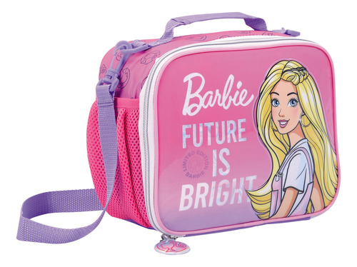 Lunchera Termica  Wabro  Infantil Barbie Future Is Bright