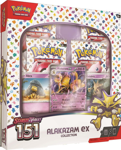 Pokémon Tcg: 151 Alakazan Ex Collection Inglés Alakazan Ex Inglés