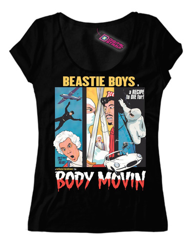 Remera Mujer Beastie Boys Body Movin Rp43 Dtg Premium