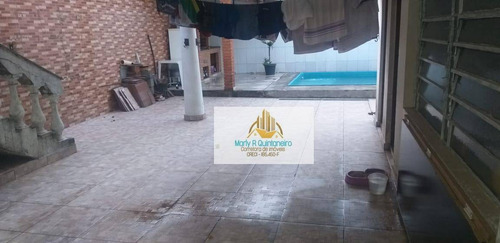 Imagem 13 de 30 de Linda Casa Com Piscina-5 Vagas- Estuda Permuta Casa Litoral - Ca0042