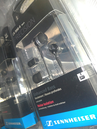 Fone Ouvido Sennheiser Cx 300 I I In Ear Precision Original