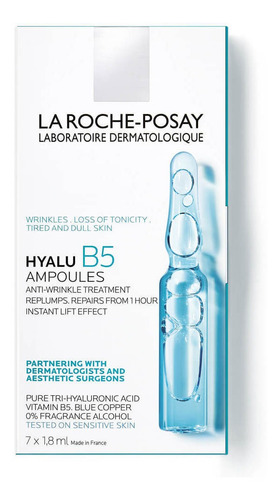 Imagen 2 de 4 de La Roche Posay Hyalu B5 Ampollas Con Ácido Hialurónico