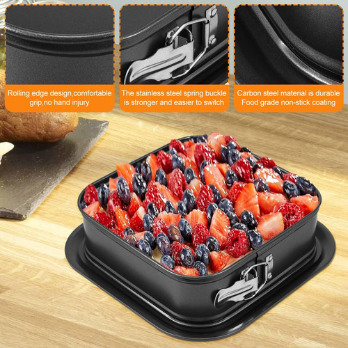 Springform Cake Ban, Molde Para Pastel De Queso Antiadherent