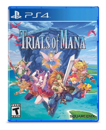 Trials of Mana (2020 Remake)  Mana Standard Edition Square Enix PS4 Físico