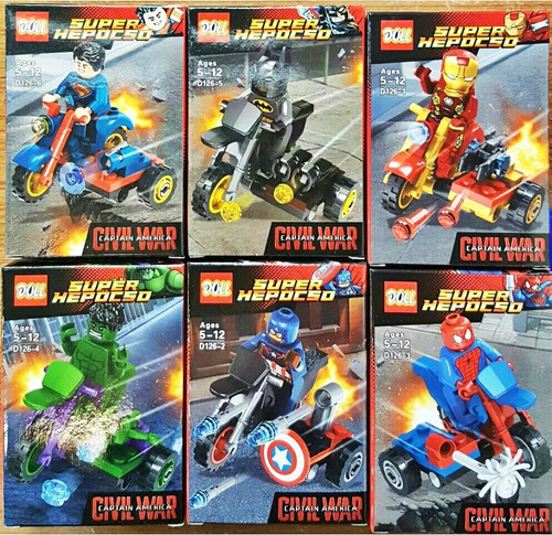 Mini Lego Super Heroes Dc Comics Oficina Comercial